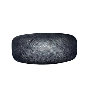 Salvatore Ferragamo Black Glasses Case